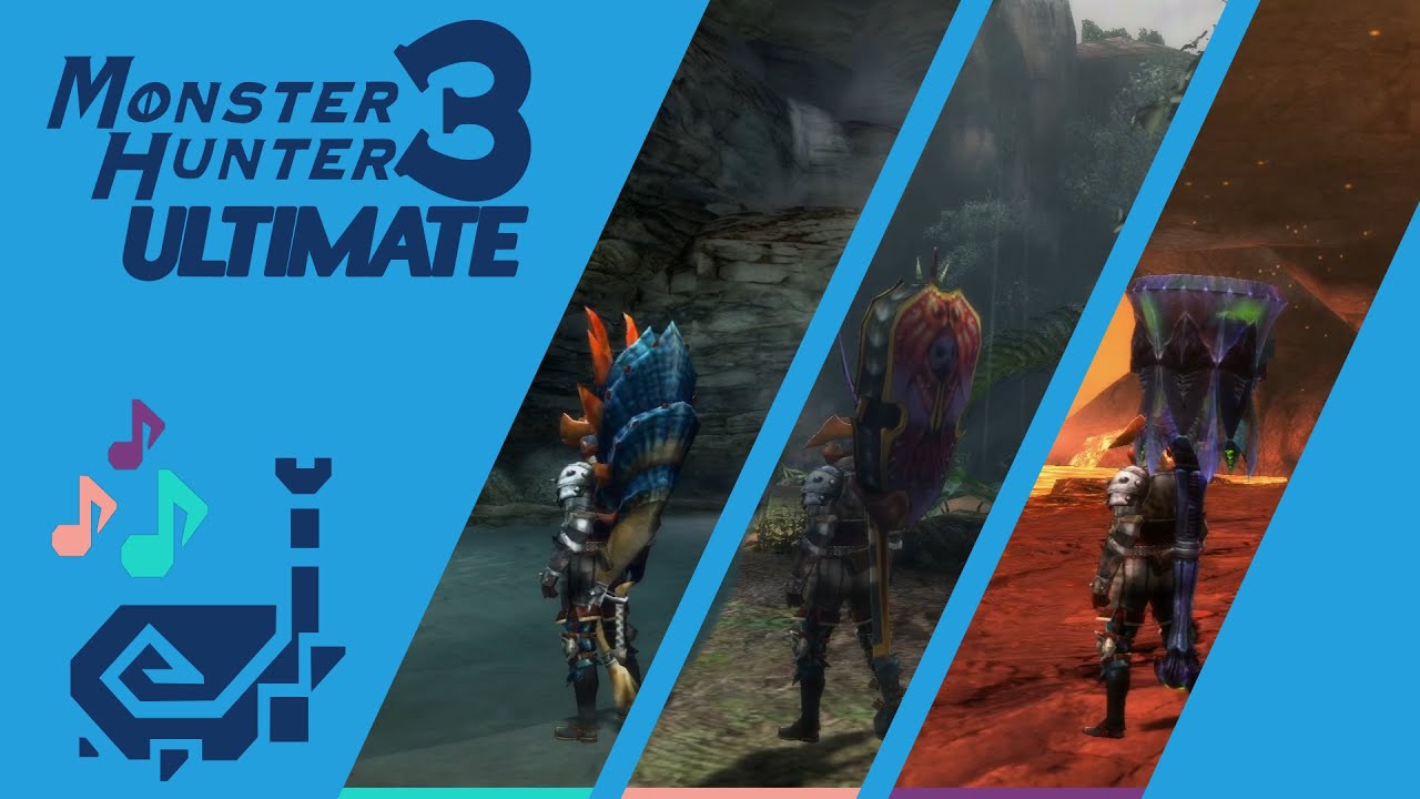 All Hunting Horn Sounds In Monster Hunter 3 Ultimate (MH3U) YouTube