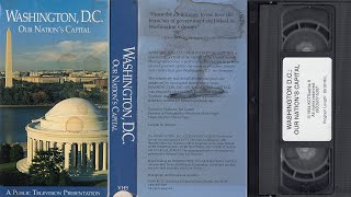 Washington DC: Our Nations Capital (1994) VHS 60fps