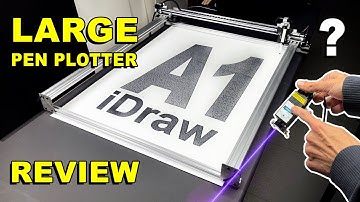 Review - Large Pen Plotter Machine iDraw A1 by UUNA TEK