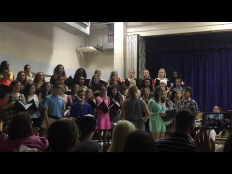 The Lion Sleeps Tonight - Glen Landing Middle School Choir - 5/26/16