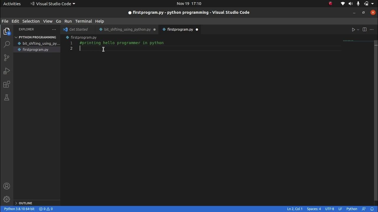 Ошибка 1 питон. Visual studio блокнот. код программирования питон. hello world python.