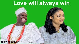 Finally Ooni of ife queen Naomi shows the world that love always win…watch full to get the gist 