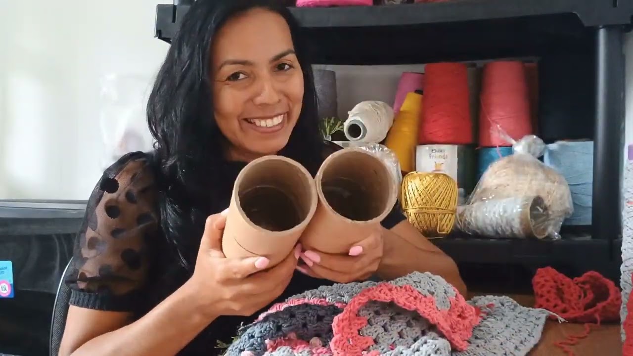 Primeiro projeto do ano de 2026 com cones de barbantes