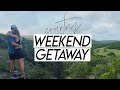 WEEKEND GETAWAY | cozy hill country weekend in a cottage with my husband and puppy!