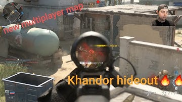 New update!! Khandor hideout new multiplayer map Modern Warfare