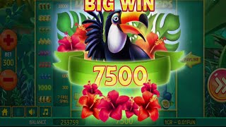 Lucky Tropical Birds 3x3 (InBet Games) 🐦 Online Slot BIG WIN! 💰 screenshot 3