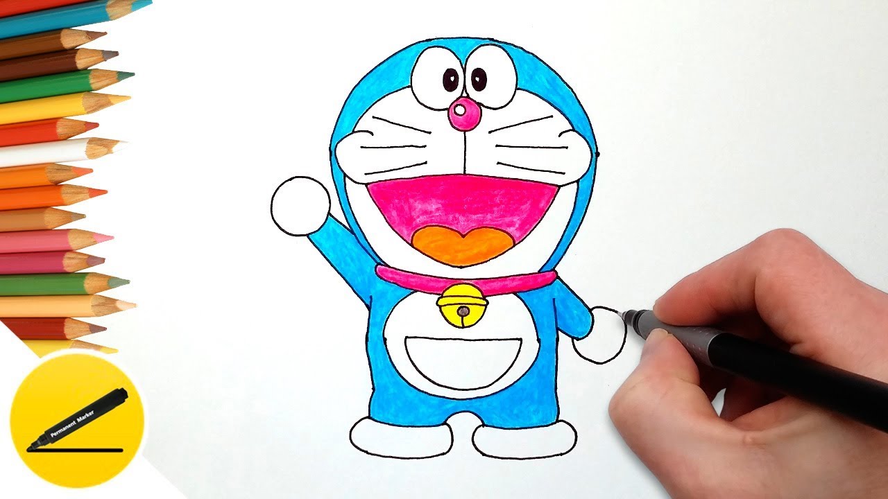 How to Draw  Doraemon  step by step Easy Drawing for 