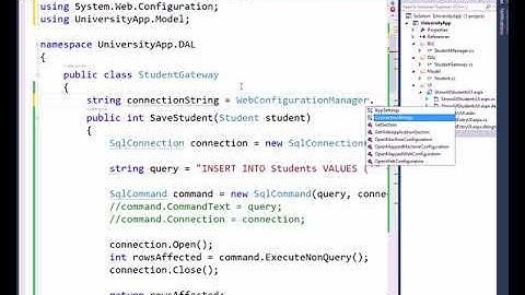 Connection String in Web config file Asp.net c# Bangla | ASP.NET WebForm Connection String Bangla