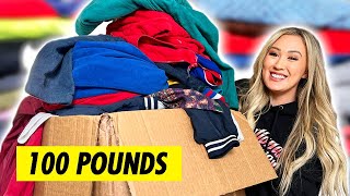 I Bought 100 Pounds of Mystery Vintage Clothes For $1000... *worth it???*