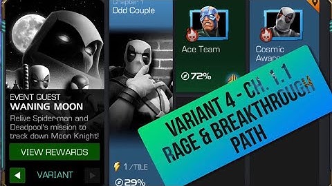 Variant #4 Ch. 1.1 - vs Namor, IP, Corvus Glaive, KP, Ebony Maw, Cap Marvel, Morales, SW, Electro