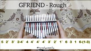 GFRIEND (여자친구) - Rough (시간을 달려서) | Kalimba Cover with Tabs (칼림바 연주)