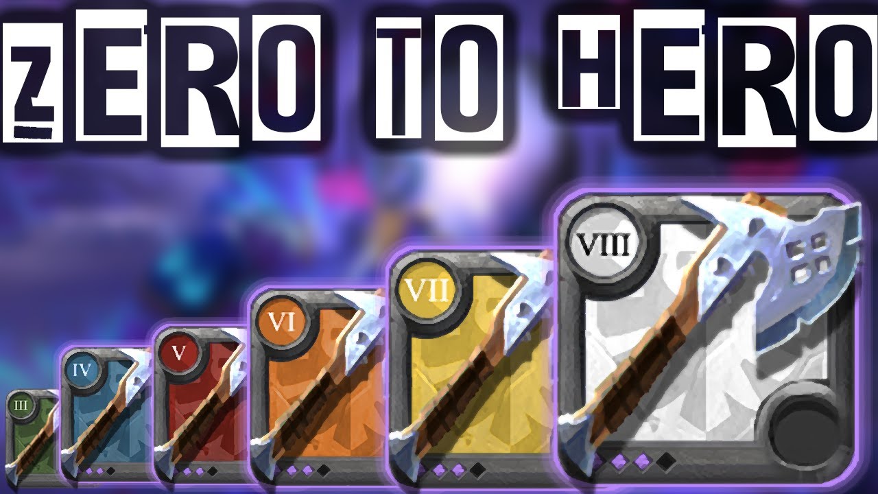 ZERO TO HERO BATTLEAXE | Albion Online