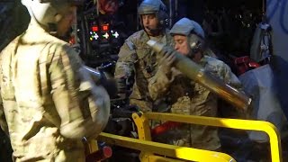 AC-130ガンシップ 実弾射撃・機内映像 (AC-130UスプーキーII)