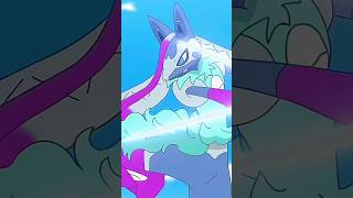 Mega lucario z Vs Mega Falinks in Pokemon Horizons Episode 142!