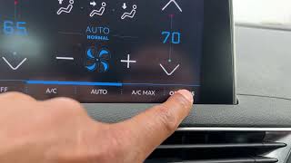 Peugeot 3008 - How to operate, Air Conditioner and Heater