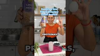 Licuado p/aumento masa MUSCULAR y control de peso. DESAYUNO O CENA p/niños, adulto mayor  #shorts