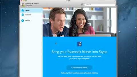How to create a contact list in Skype for Mac OS X