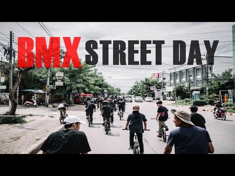 BMX STREET DAY รวมจักรยาน BMX เกือบ100 ชีวิต KHONKAEN 2016 ขอนแก่น THAILAND