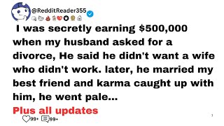 I was secretly earning $500,000 when my husband asked for a divorce He said he didn't want a wife..