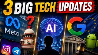 3 Biggest Tech News Today 🚨 Meta, Google & AI Hiring Explained @anupandey007 #technews #ai  screenshot 5