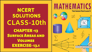 NCERT Solutions Class 10 Maths Chapter 13 Surface Area and Volume (Ex. 13.1) (Questions 6 to 9)