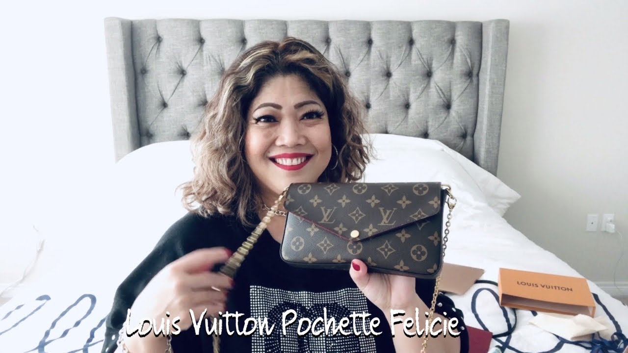 Louis Vuitton Felicie bag review and what fits inside! 