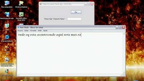 Hacker inocente invade o tibia!