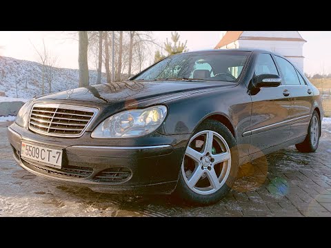 МЕРСЕДЕС W220 - Дешевый Понт дороже денег!  Mercedes S-class s350 V6 autodogtestcars #36