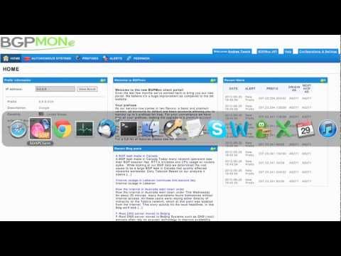 BGPMon.net Client portal