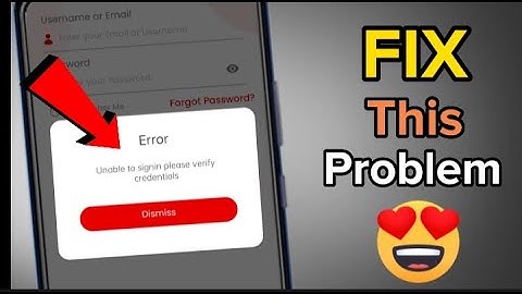 BLove Network Unable To Register please Verify Credentials