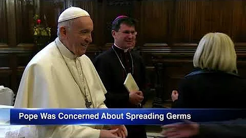 Pope Francis explains viral video showing reluctant ring kiss: Fear of spreading germs