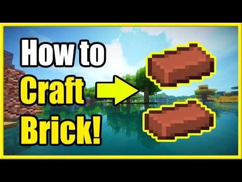 How to Make Bricks in Minecraft Survival Mode (Fast Recipe Tutorial)