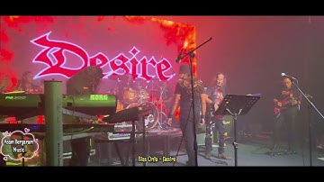 Siapa yang dengar pasti jatuh hati.. Bias Cinta - Desire.. Konsert Rock Kapak Panggung Asia 2023