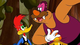 Woody Wrestles Wally | Woody Woodpecker