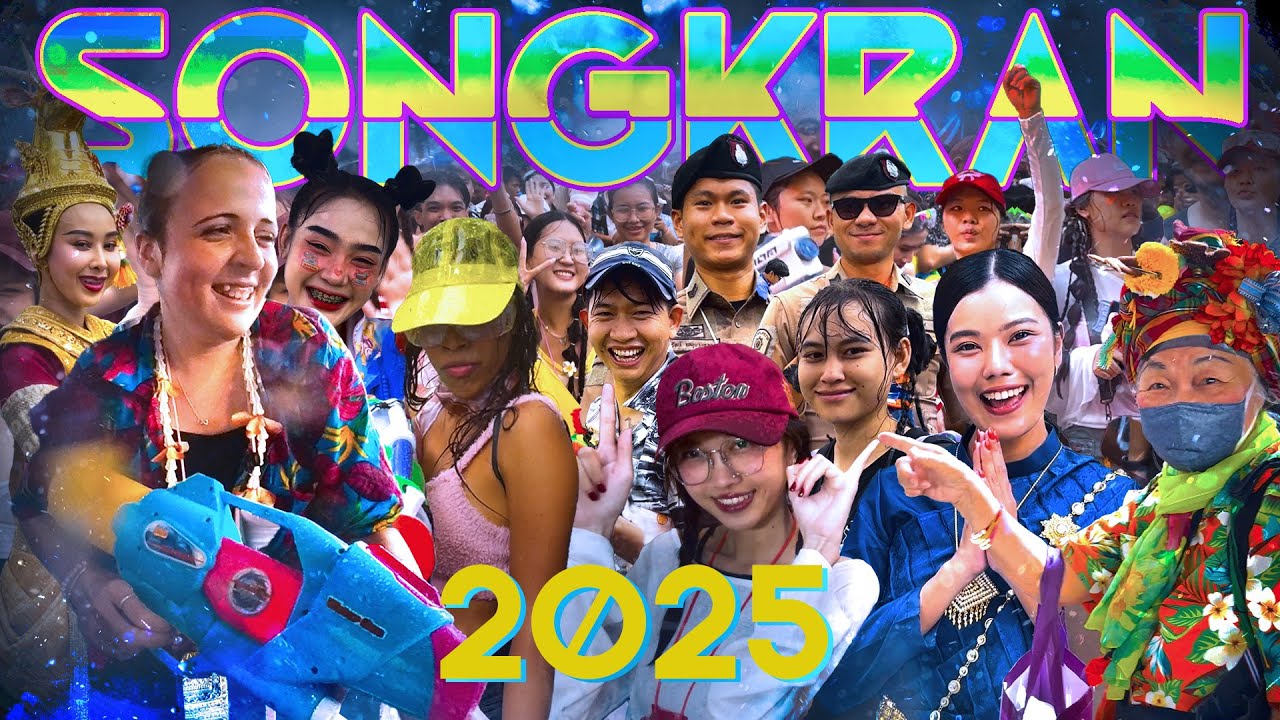BANGKOK SONGKRAN 2025 - Season 2 / Episode 01 / THAILAND / BEST PARTY IN THE WORLD!