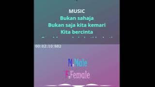 aziz jaafar & rafeah buang - Hati ke Hati (karaoke)