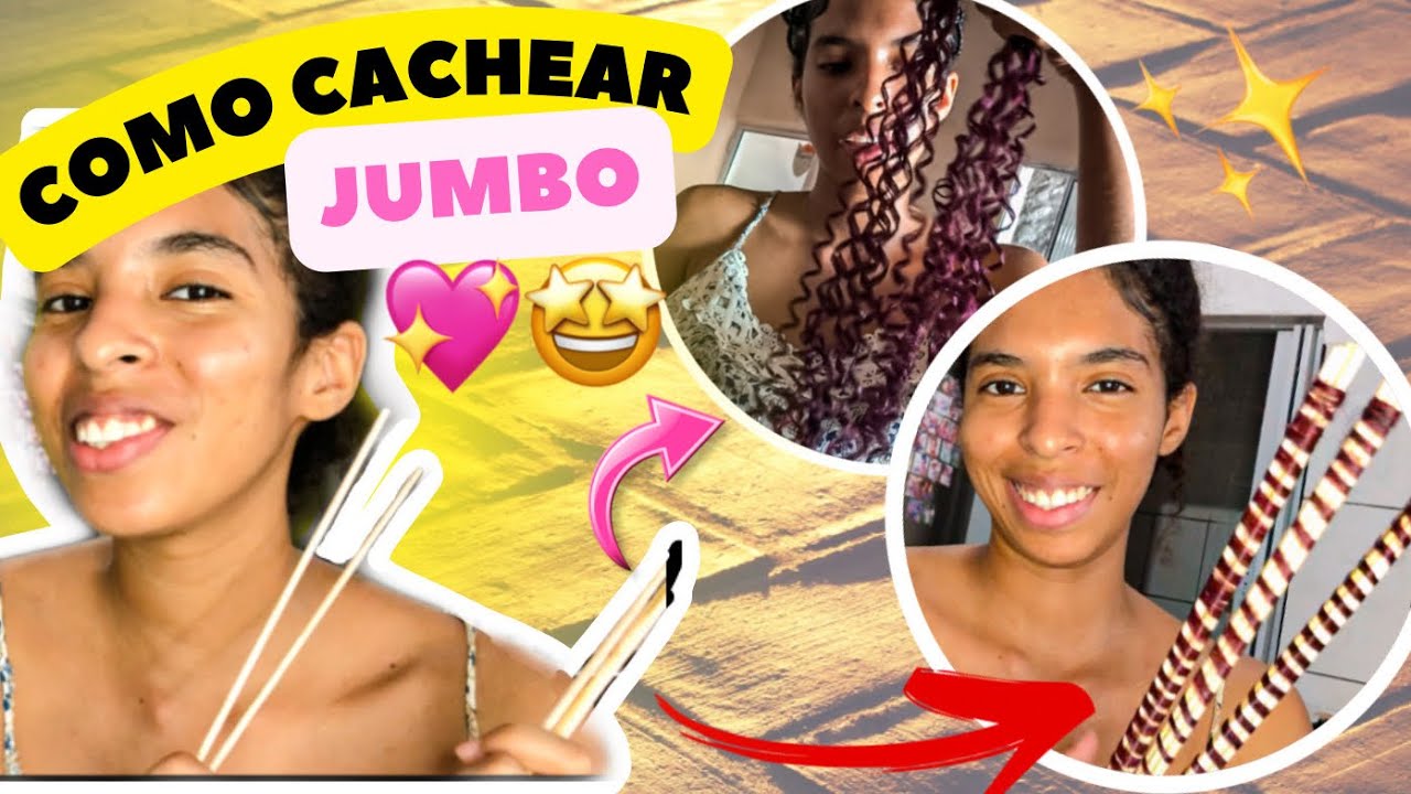 COMO CACHEAR JUMBO/KANECALON COM PALITOS DE CHURRASCO