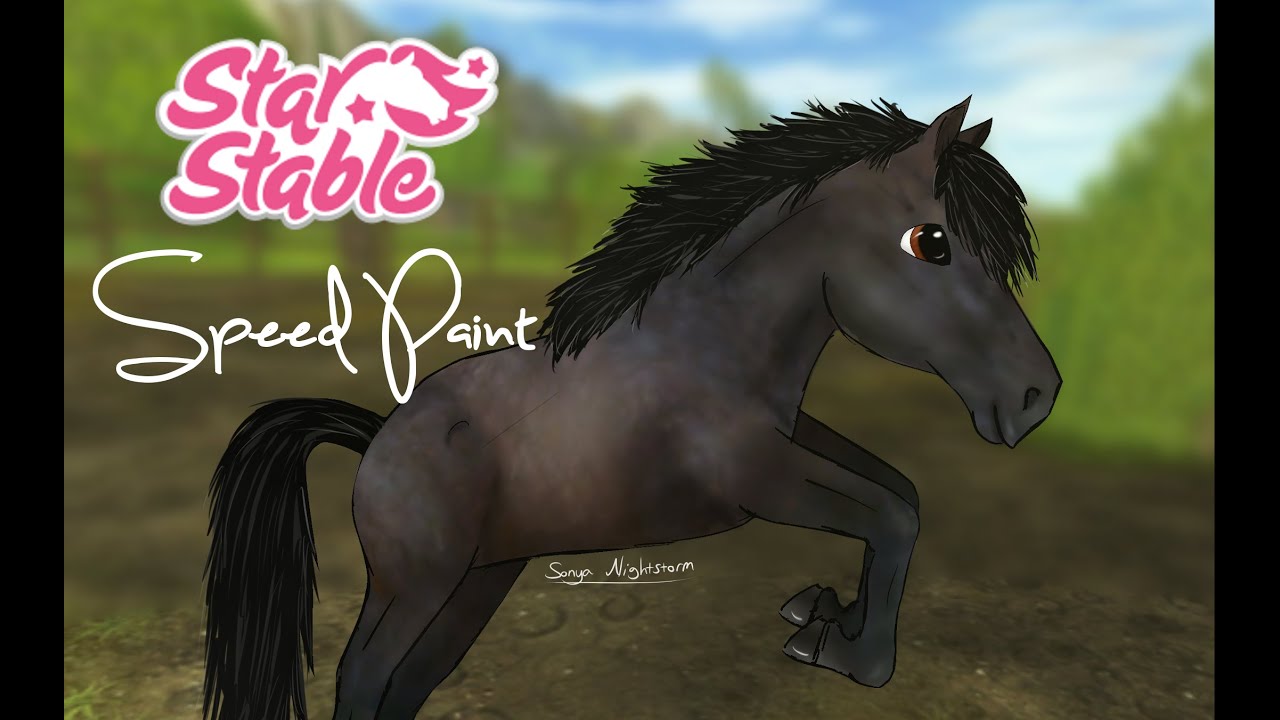 Starstable Online Speedpaint YouTube