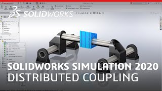 What's New in SOLIDWORKS SIMULATION 2020 - Distributed Coupling
