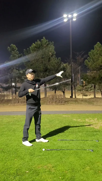 몸은좌그린 팔은 우그린 피니쉬 가는길#골프스윙코치