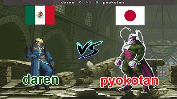 SNK vs. Capcom - SVC Chaos Super Plus - daren vs pyokotan
