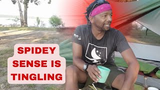 Solo Camping Surrounded by HOUSELESS |  NOT Good…