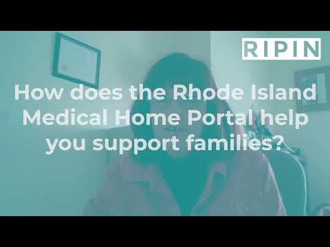 The Rhode Island Medical Home Portal - a resource for professional caregivers and providers
