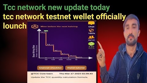 Tcc new update today||tcc network testnet wellet officially lounch||how to install tcc app