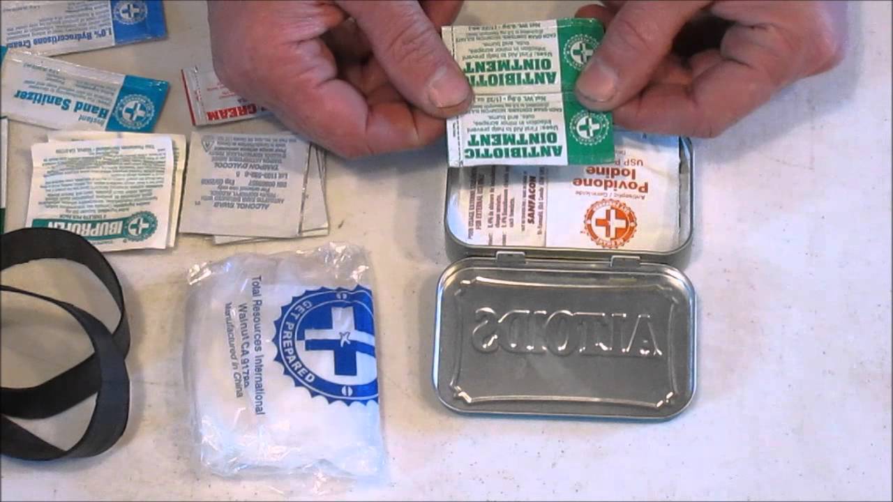 Altoids First Aid Tin - YouTube