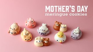 : Mother's Day Animal Meringues