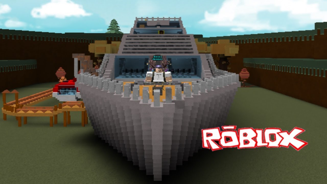 our biggest boat ever!!! speed build - roblox build a boat