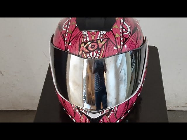 Kov Alebrije Helmet - Epic Look (Pink) - YouTube