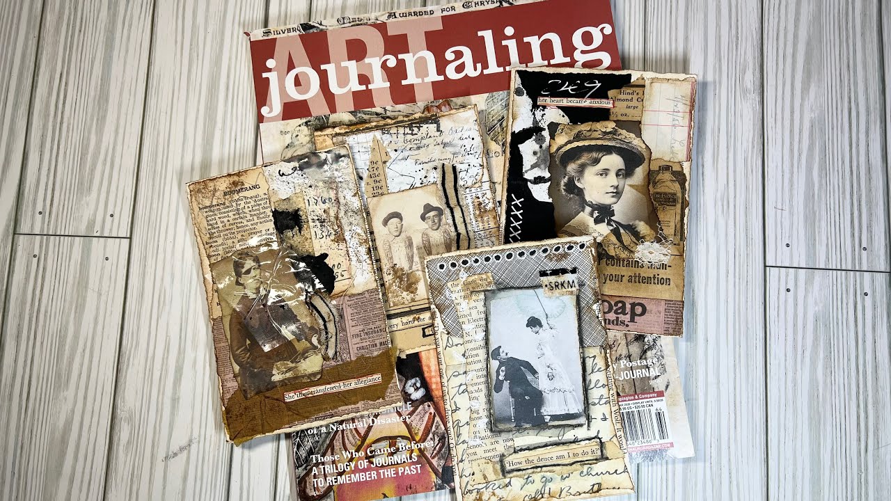 I Saw it in Art Journaling Magazine #21