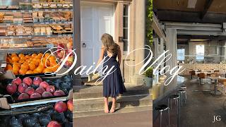 Daily Vlog | Breakfast Meetings, Shoot with Groes + Staying on Track